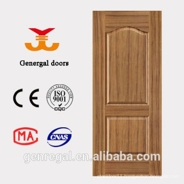 Interior cheap price 2 panel HDF moulding door design